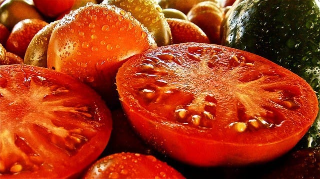 Juicy tomatoes