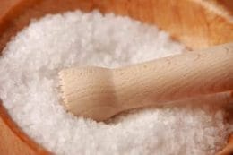Coarse-grained salt