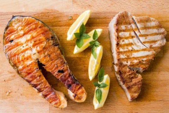 grilled fish