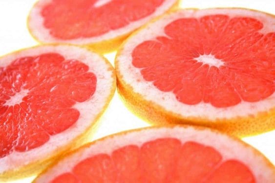 grapefruit slices