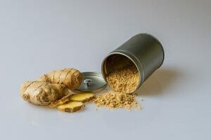 Ginger root and ginger powder