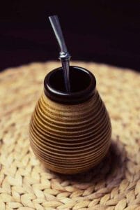 yerba mate brewing and drinking vessel