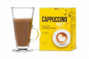 Cappuccino MCT slimming coffee drink