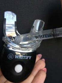 Whitify tray for whitening teeth