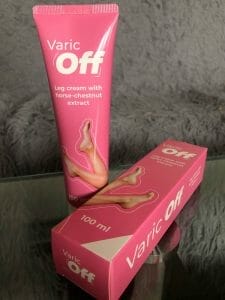 VaricOff cream for tired, heavy legs