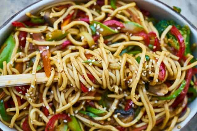 pasta with vegetables