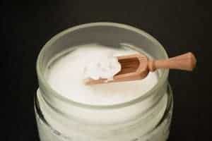 coconut oil in a jar