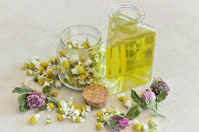 hair oils and herbs