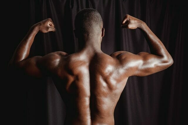 a muscular man