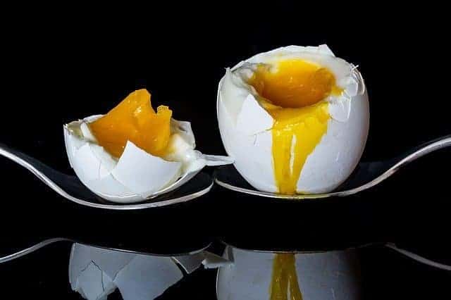  soft-boiled eggs