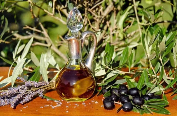 Herbs, Olive, and Oil