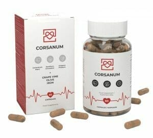  Corsanum heart and circulation capsules.