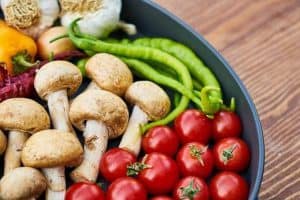  vegetables in a bowl