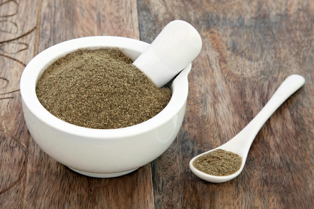 powdered gurmar leaves